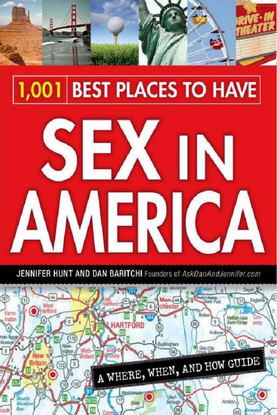 1,001 Best Places to Have Sex in America: A When, Where, and How Guide by Unknow