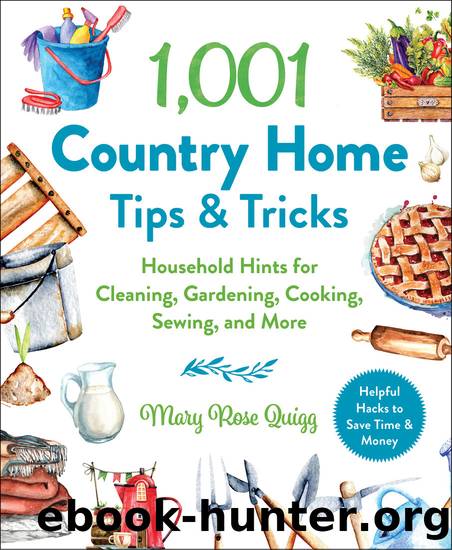 1,001 Country Home Tips & Tricks by Mary Rose Quigg