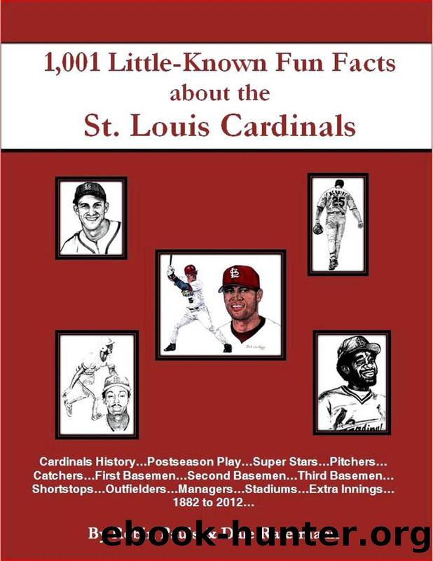 1,001 Little Known Fun Facts About St. Louis Cardinals by Robin Pauls