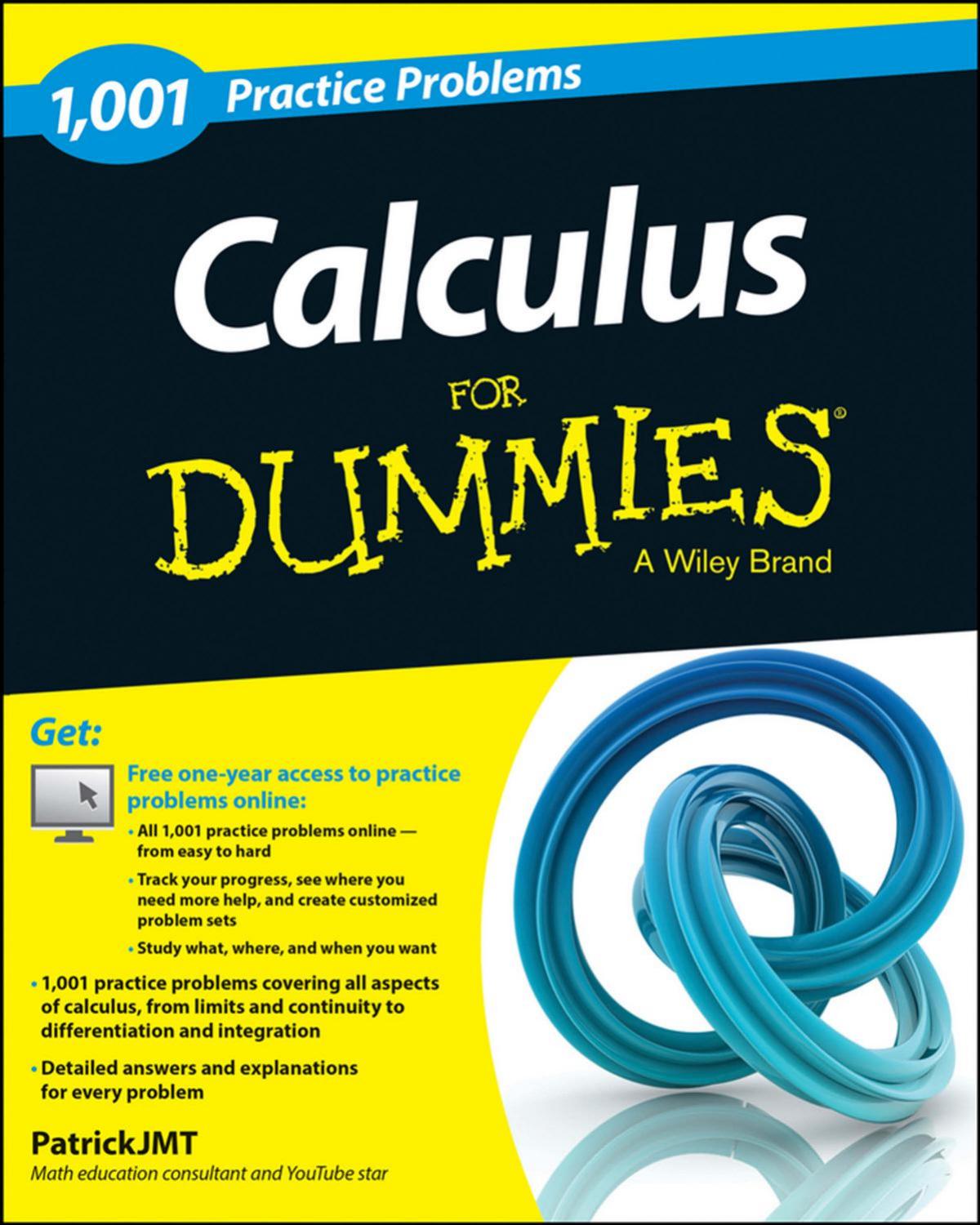 1,001 calculus practice problems for dummies by Patrick Jones