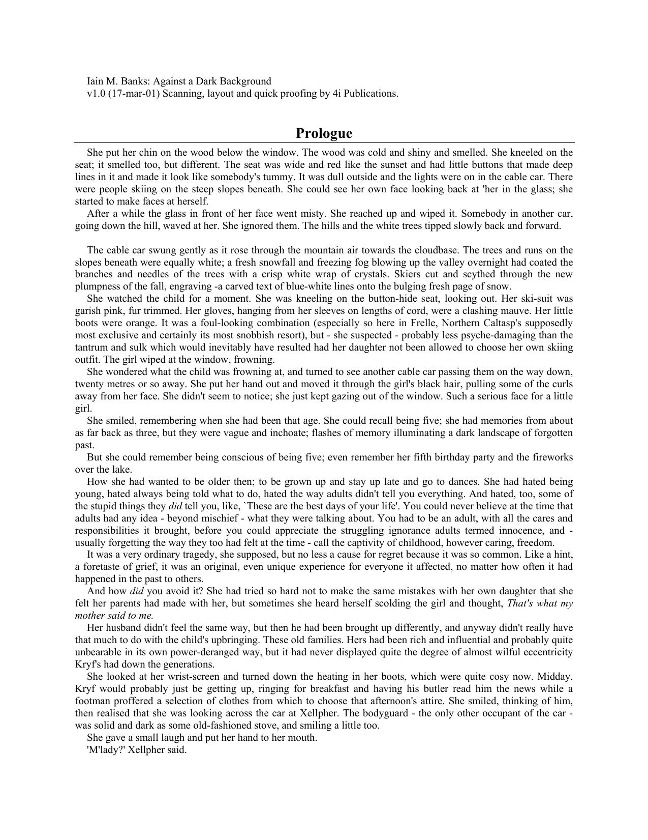 1: FROM A GLASS SHORE by harry