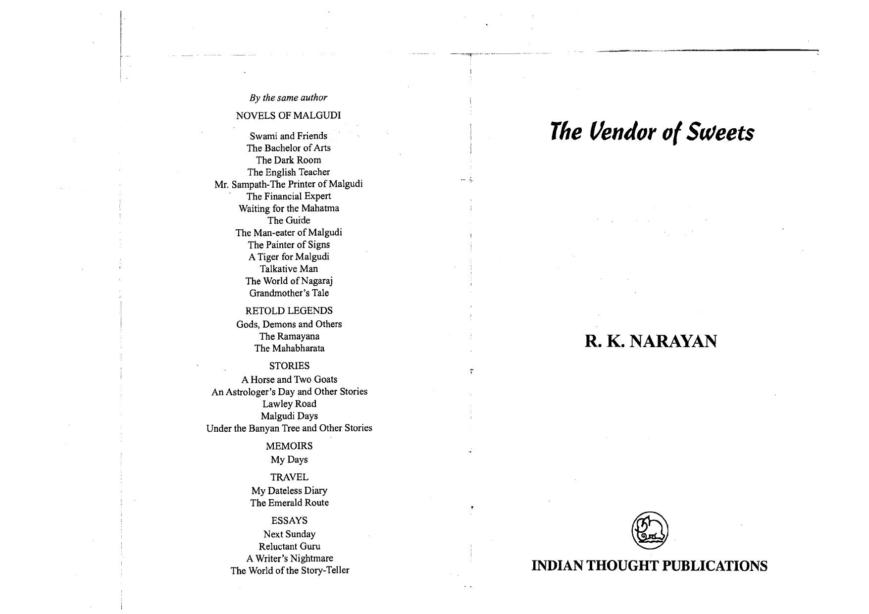1-8 by The Vendor of Sweets (The Sweet Vendor) (image pdf)