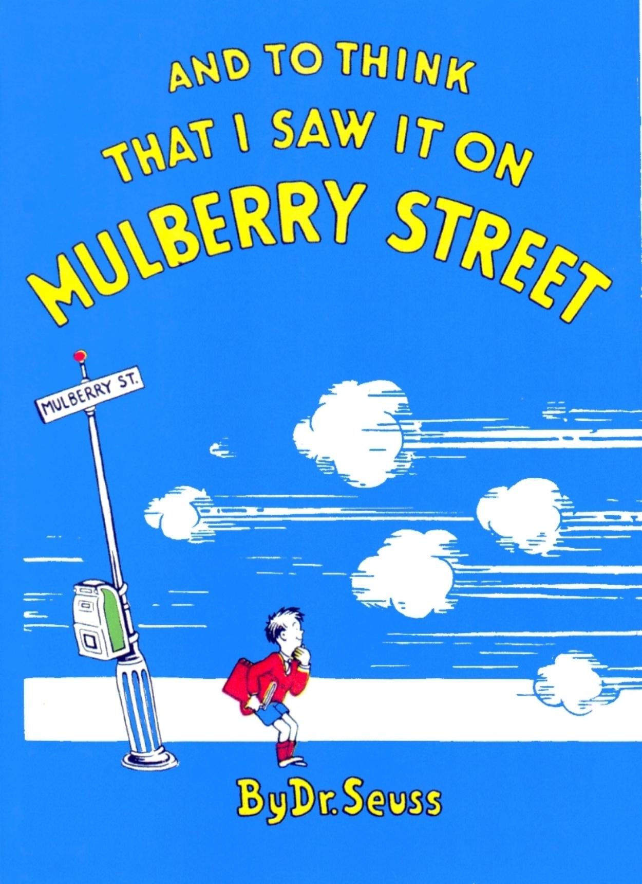 1. And to Think that I Saw It on Mulberry Street (1937) Copy by Lennard