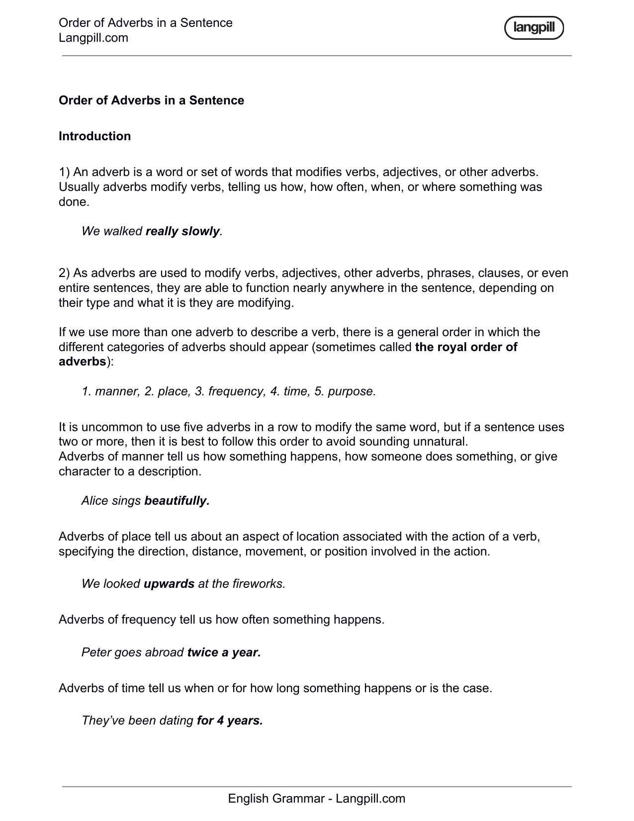 1.1 11. [Textbook] Order of adverbs in a sentence.pdf by Unknown