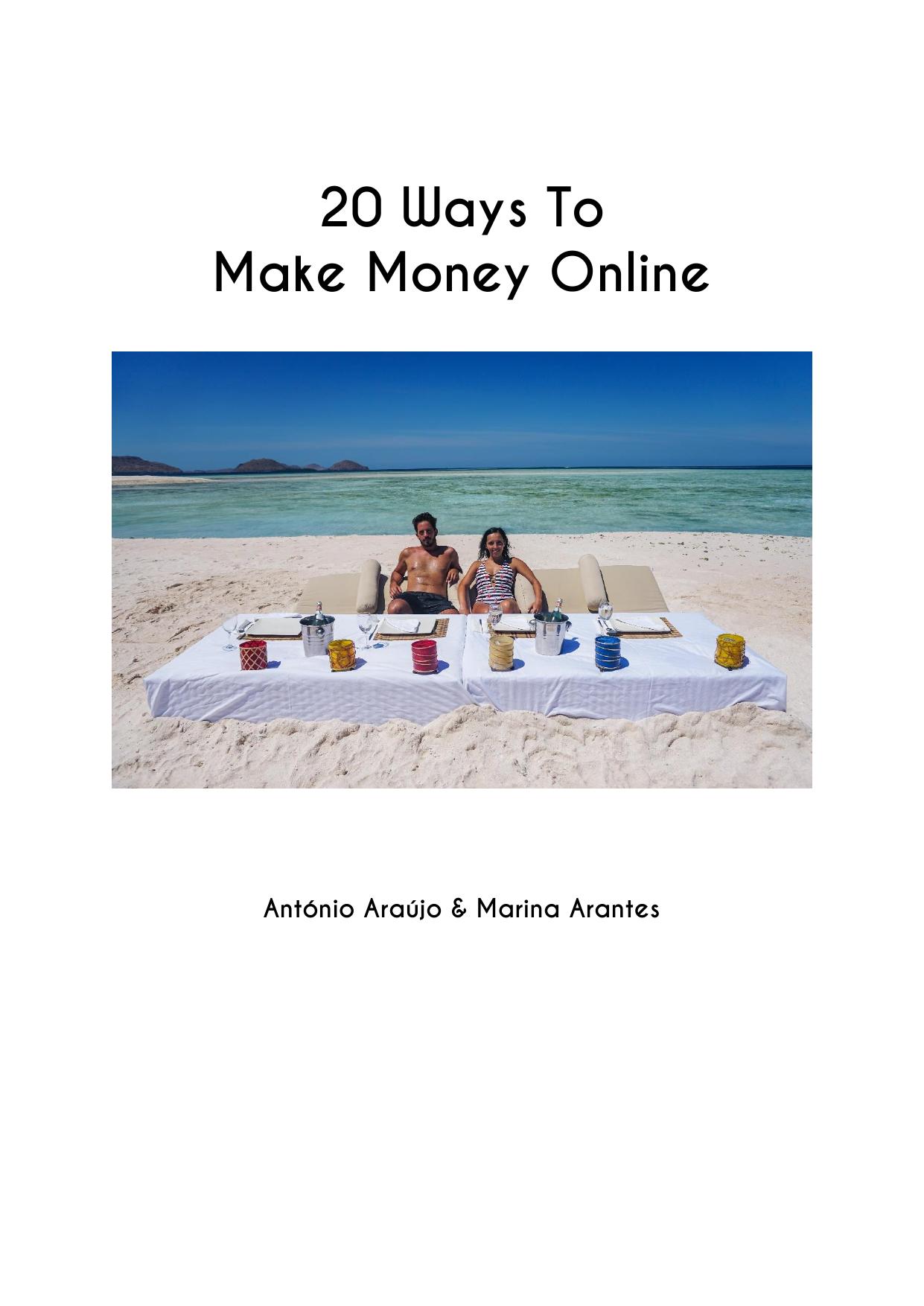 1.1 20 Ways To Make Money Online.pdf by Antonio Araujo