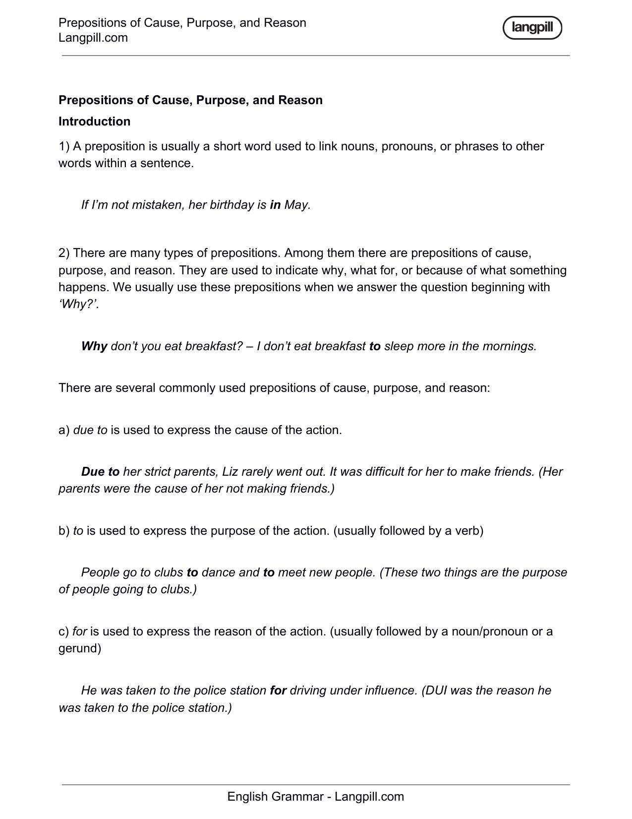 1.1 29. [Textbook] Prepositions of cause purpose and reason.pdf by Unknown