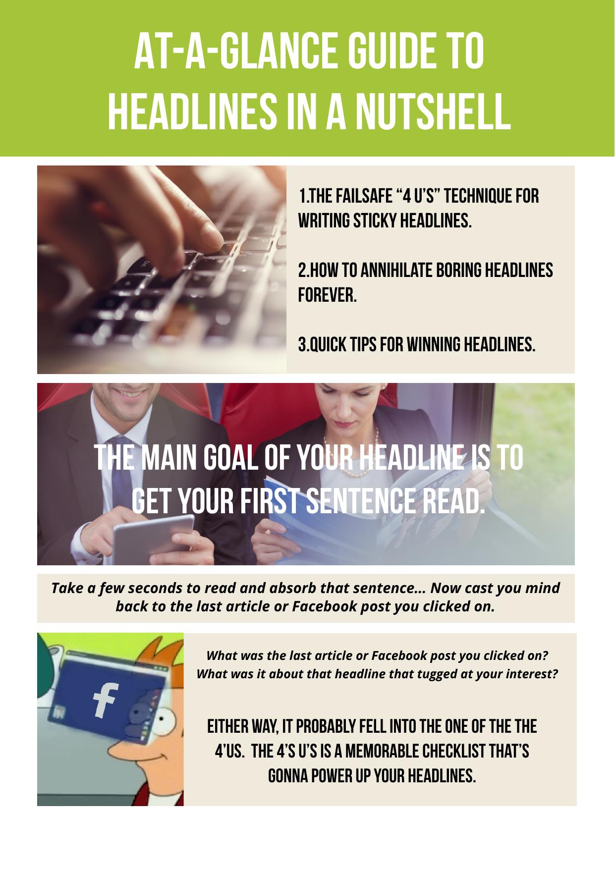 1.1 At A Glance Guide To Headlines In A Nutshell.pdf by Unknown