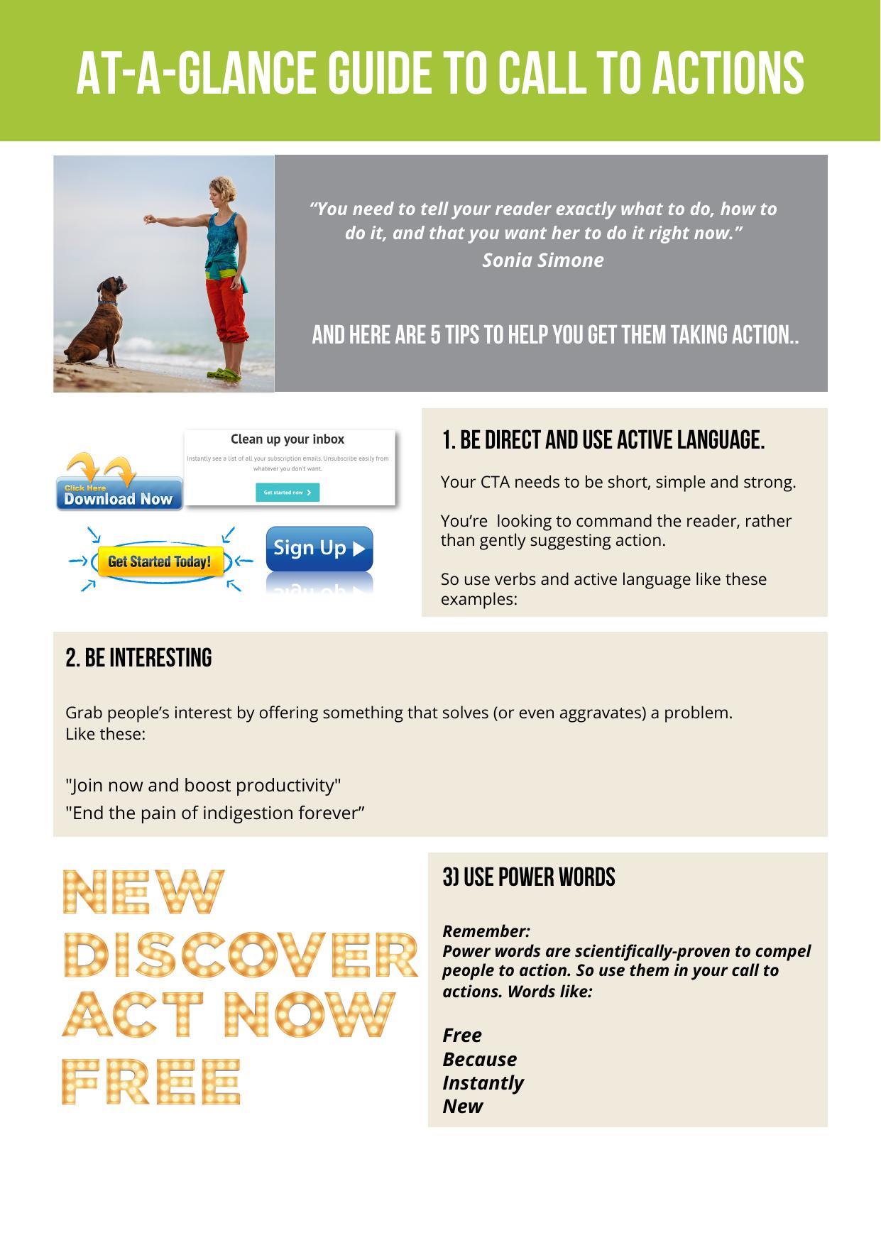1.1 At-A-Glance-Guide To Call To Actions.pdf by Unknown