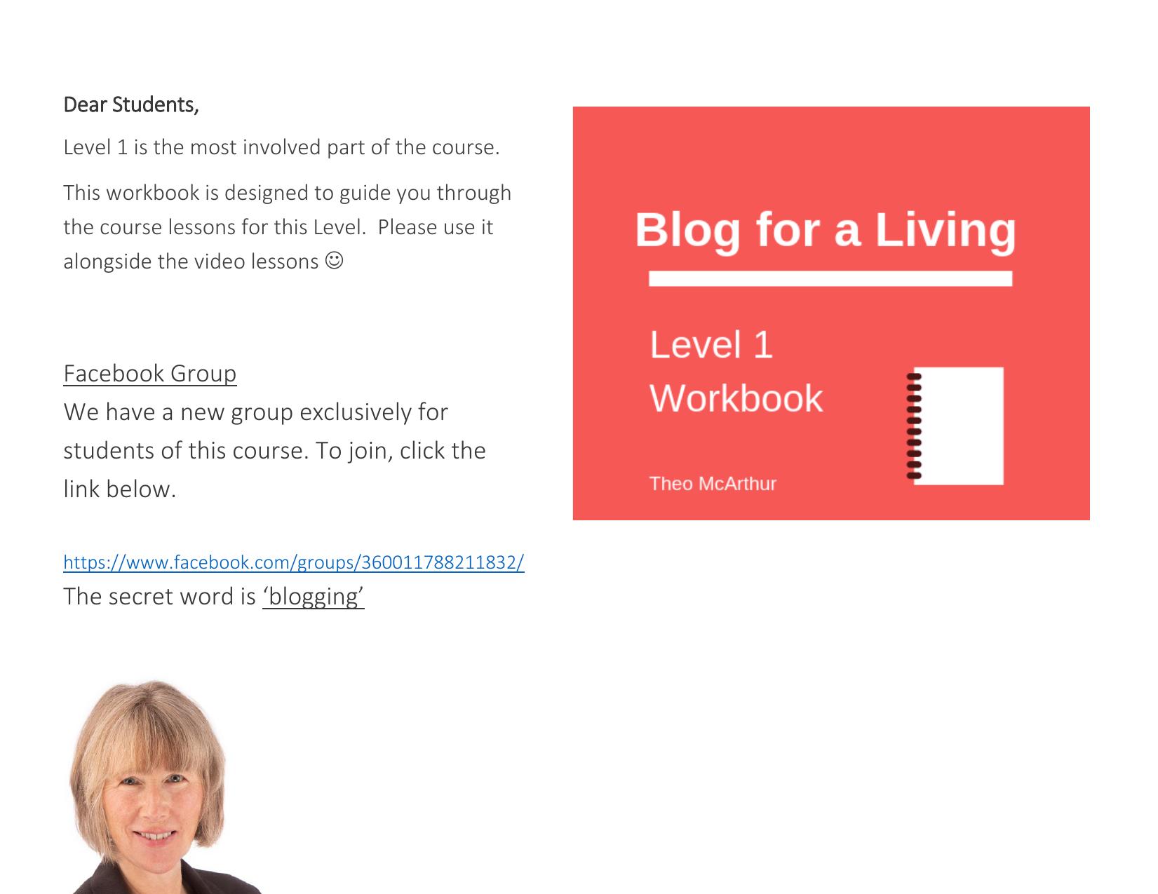 1.1 Blog for a Living Level 1 Workbook.pdf by Windows