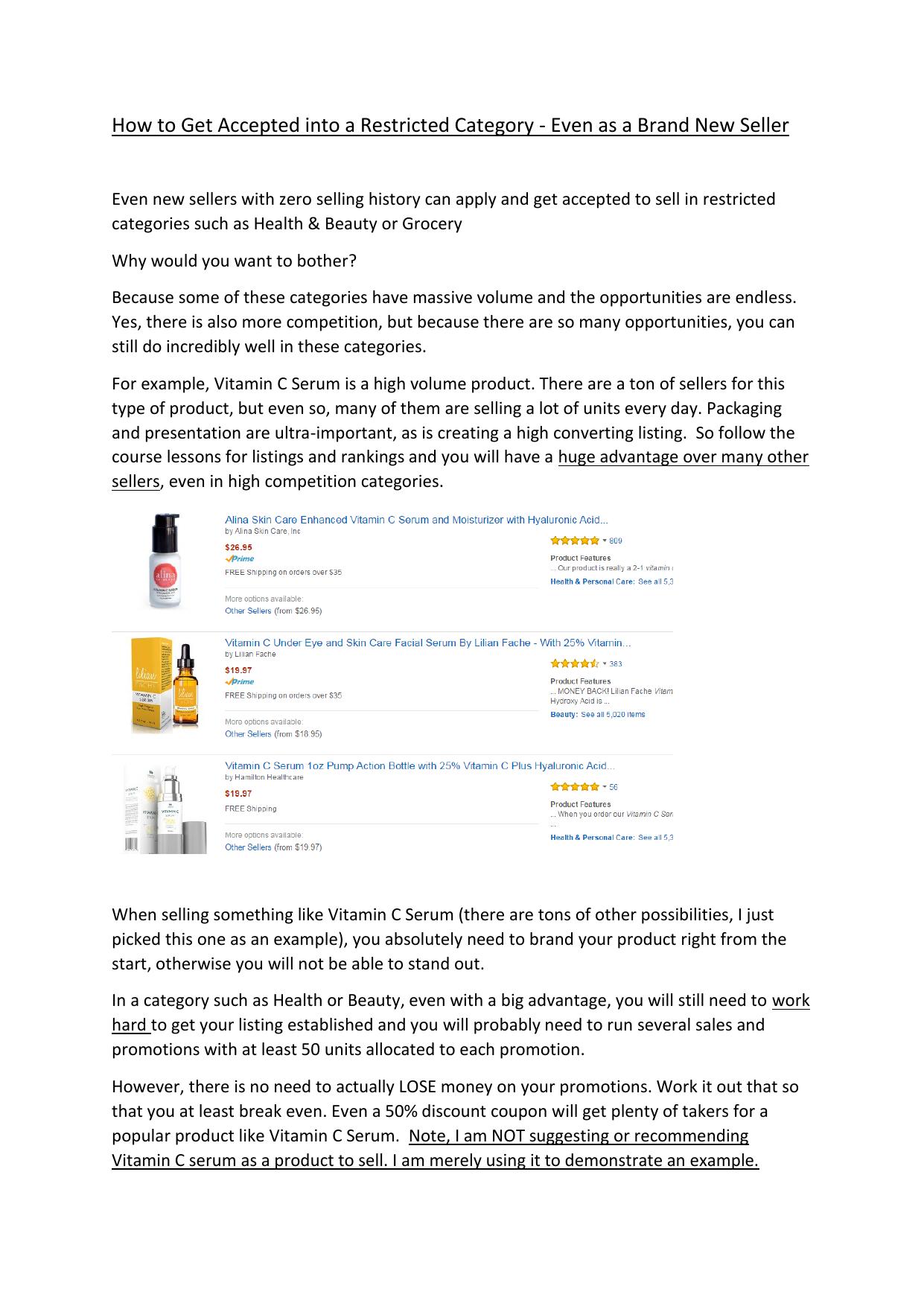1.1 How to Get Accepted into a Restricted Category V2.pdf by Julie Wilson