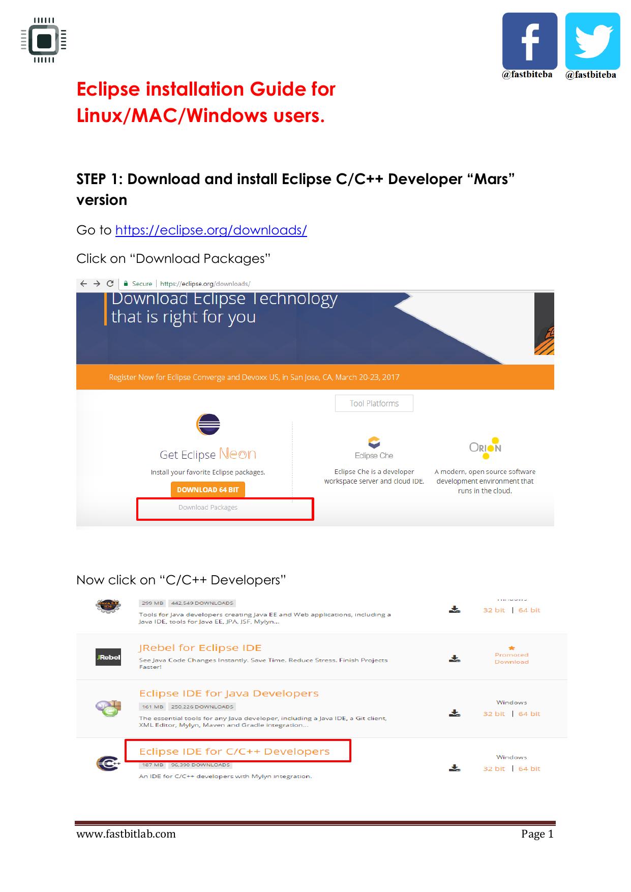 1.1 Installing Eclipse.pdf by kiran