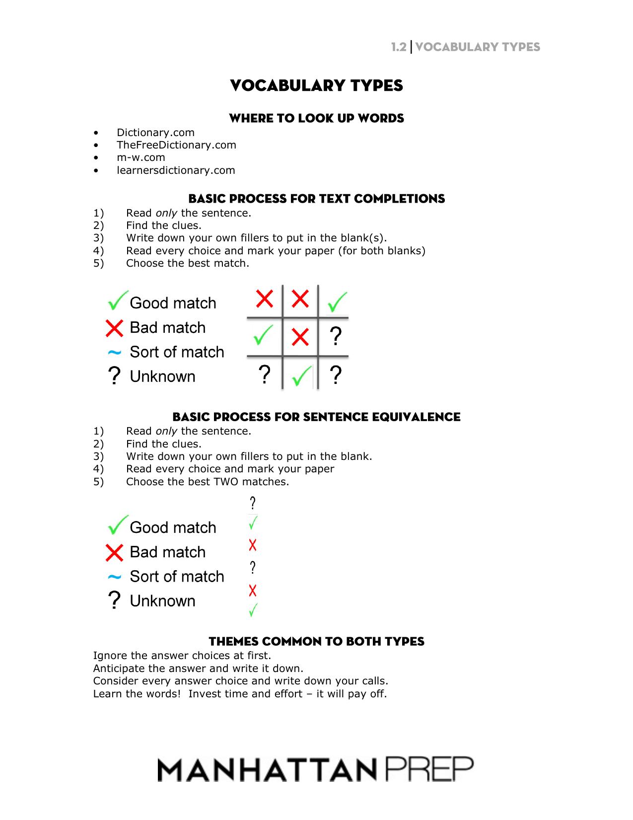 1.2-Vocabulary Types by Jennifer Dziura