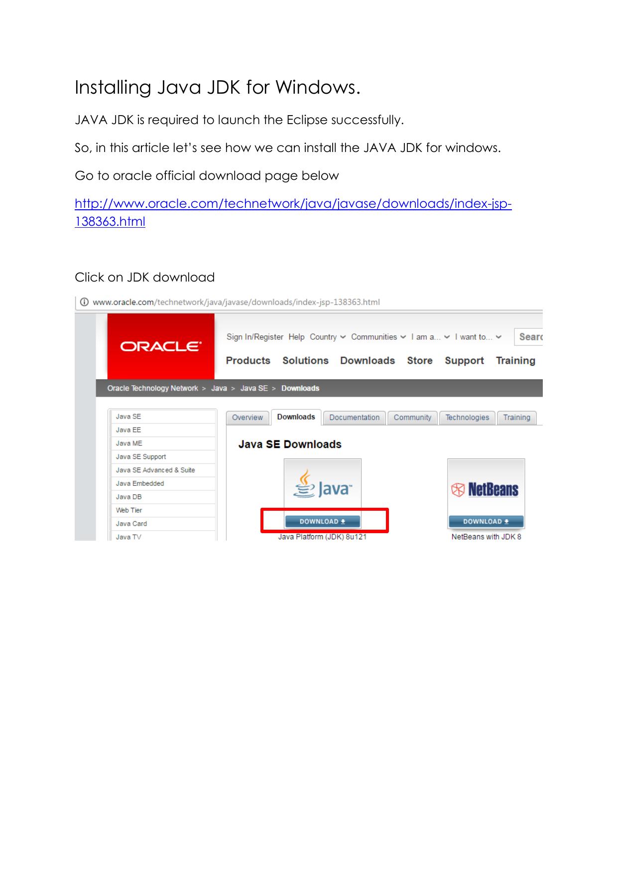 1.3 Installing Java JDK for Windows.pdf by kiran