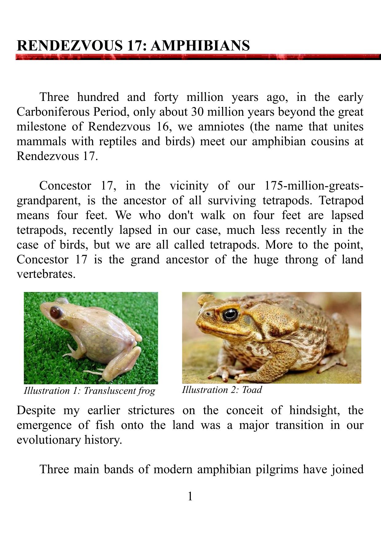 10 - Richard Dawkins - The Ancestor's Tale - Rendezvous 17 by Amphibians