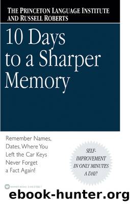 10 Days to a Sharper Memory by Russell Roberts