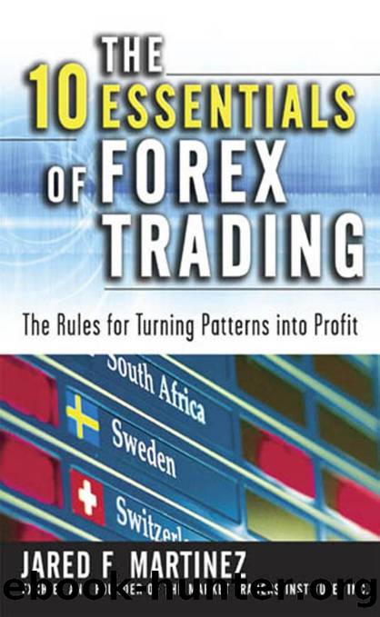 10 Essentials of Forex Trading, Rules for Turning Trading Patterns Into Profit by Jared Martinez (2007) A-27