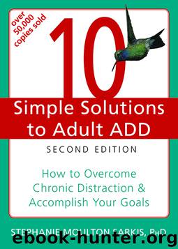 10 Simple Solutions to Adult ADD by Stephanie Sarkis