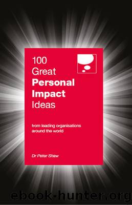 100 Great Personal Impact Ideas by Peter Shaw