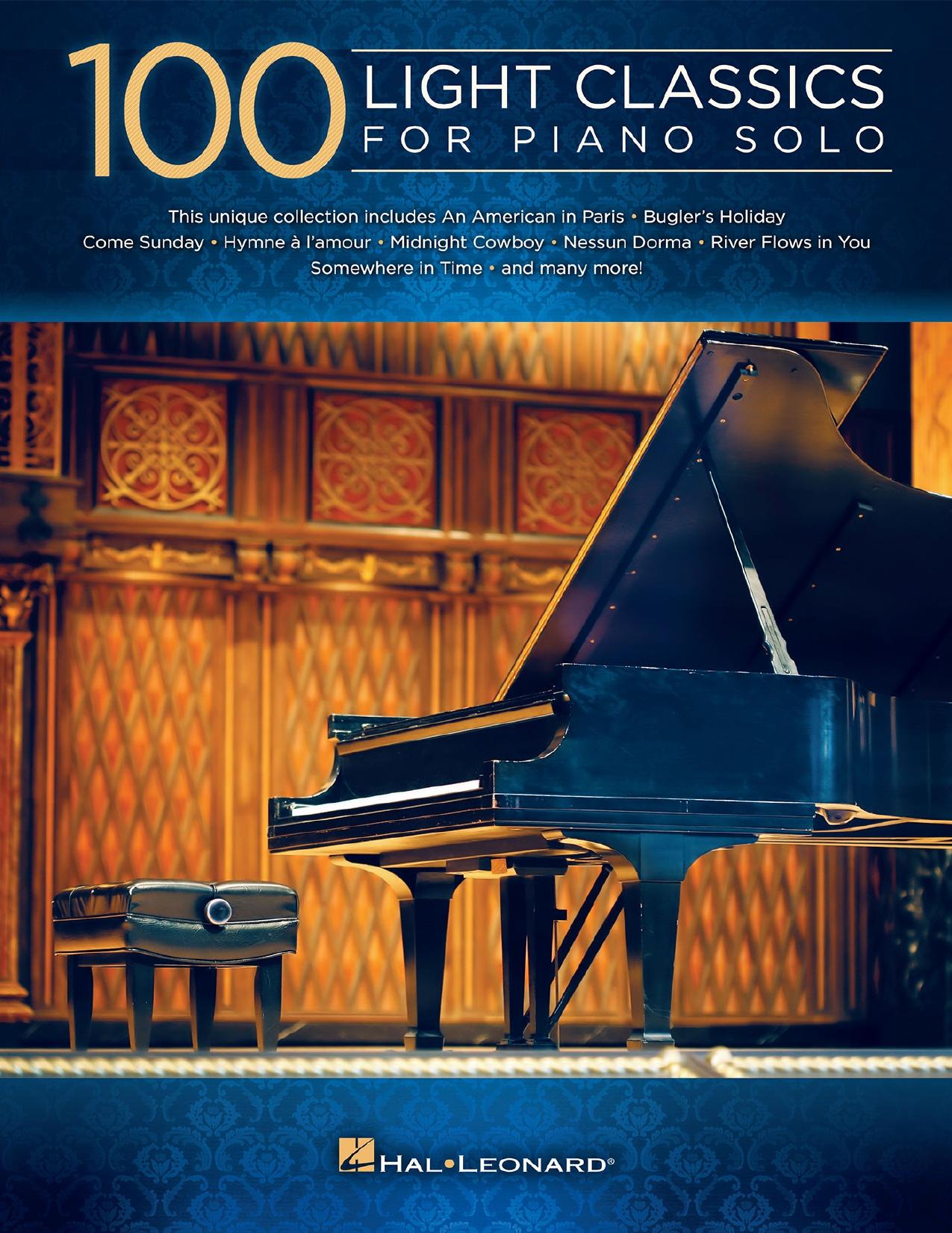 100 Light Classics for Piano Solo by Hal Leonard Corp