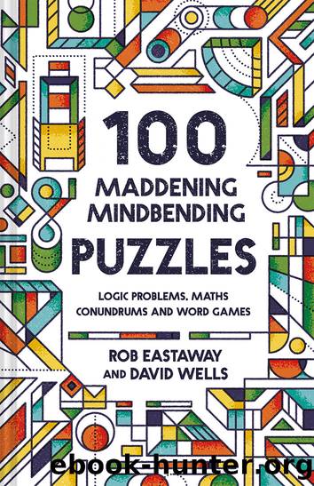 100 Maddening Mindbending Puzzles by Eastaway Rob; Wells David;