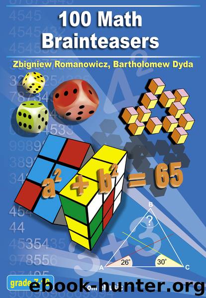100 Math Brainteasers by Zbigniew Romanowicz