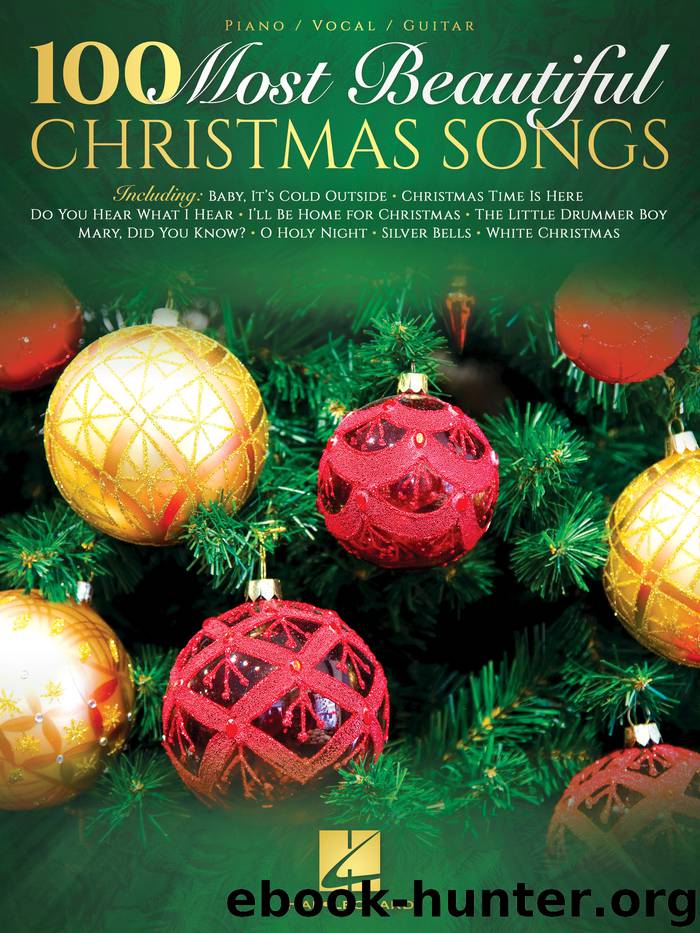 100 Most Beautiful Christmas Songs by Hal Leonard Corp