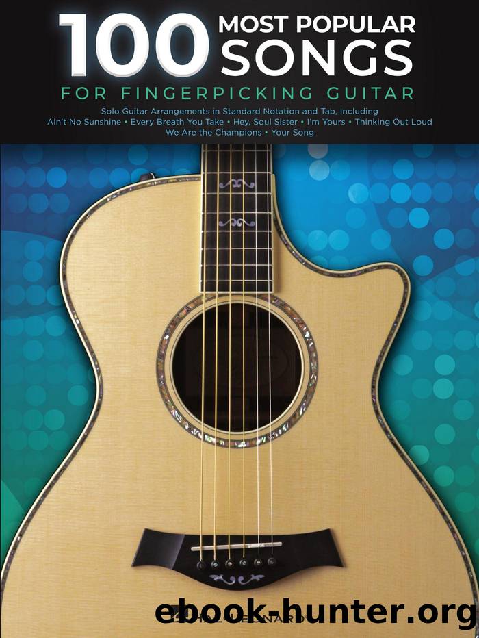 100 Most Popular Songs for Fingerpicking Guitar by Hal Leonard Corp