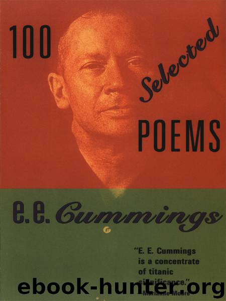 100 Selected Poems by e. e. cummings
