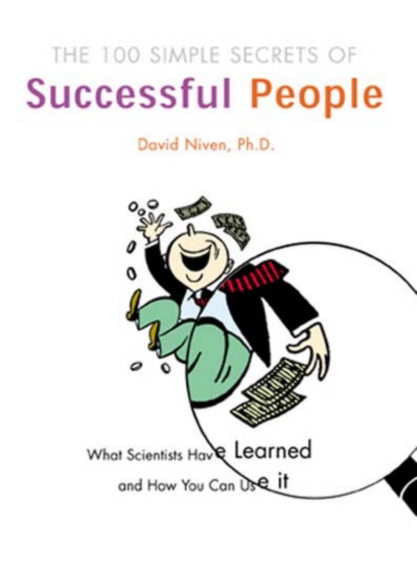 100 Simple Secrets of Successful People-Mantesh by Unknown