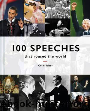 100 Speeches that roused the world by Salter Colin;