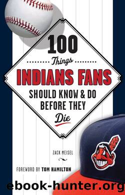 100 Things Indians Fans Should Know & Do Before They Die by Zack Meisel