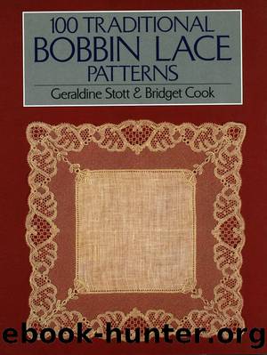 100 Traditional Bobbin Lace Patterns by Bridget Cook