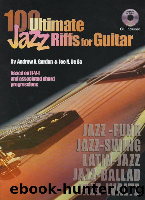 100 Ultimate Jazz Riffs for Guitar by Andrew D. Gordon