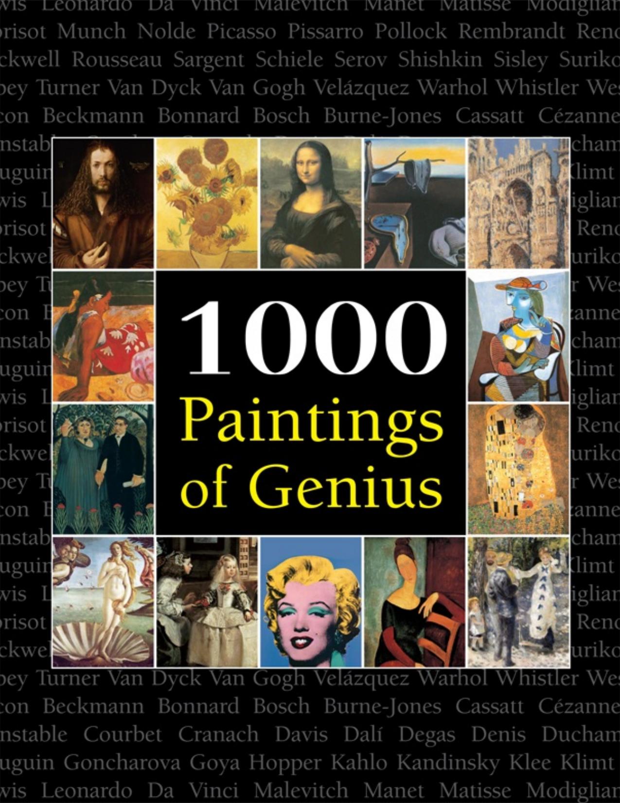 1000 Paintings of Genius by unknow