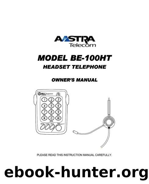 100HT User Guide by Unknown