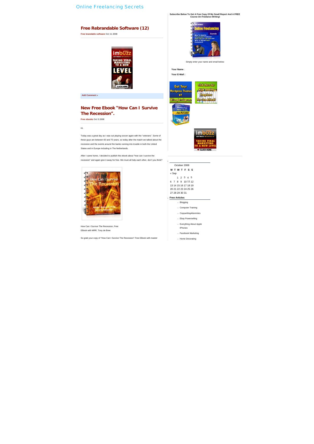 100s Of Free Articles, Videos And Tips For Freelancers. by Best of Kuszter's Collection