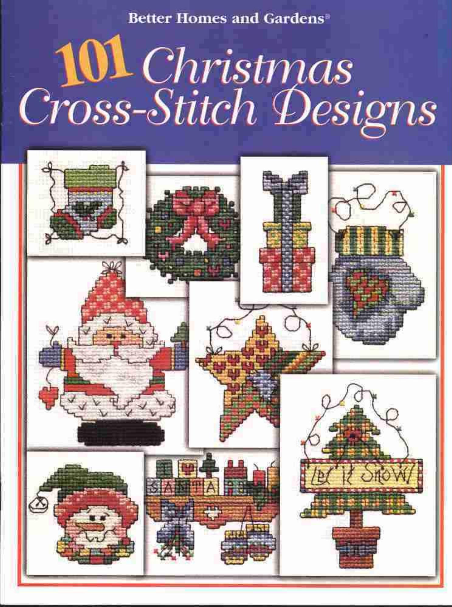 101 Christmas Designs Book Better H and G by Unknown