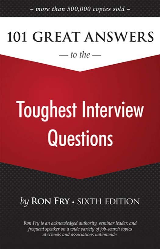 101 Great Answers to the Toughest Interview Questions 6th Edition by Unknown