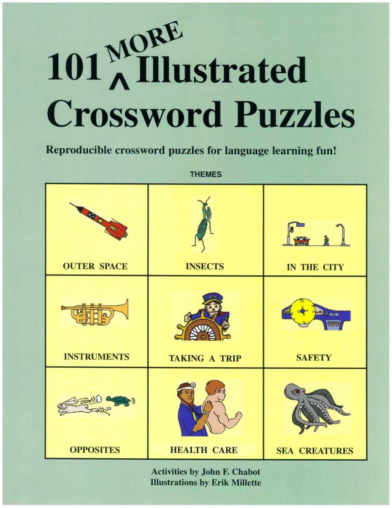 101 More Illustrated Crossword Puzzles (repost) by John F. Chabot