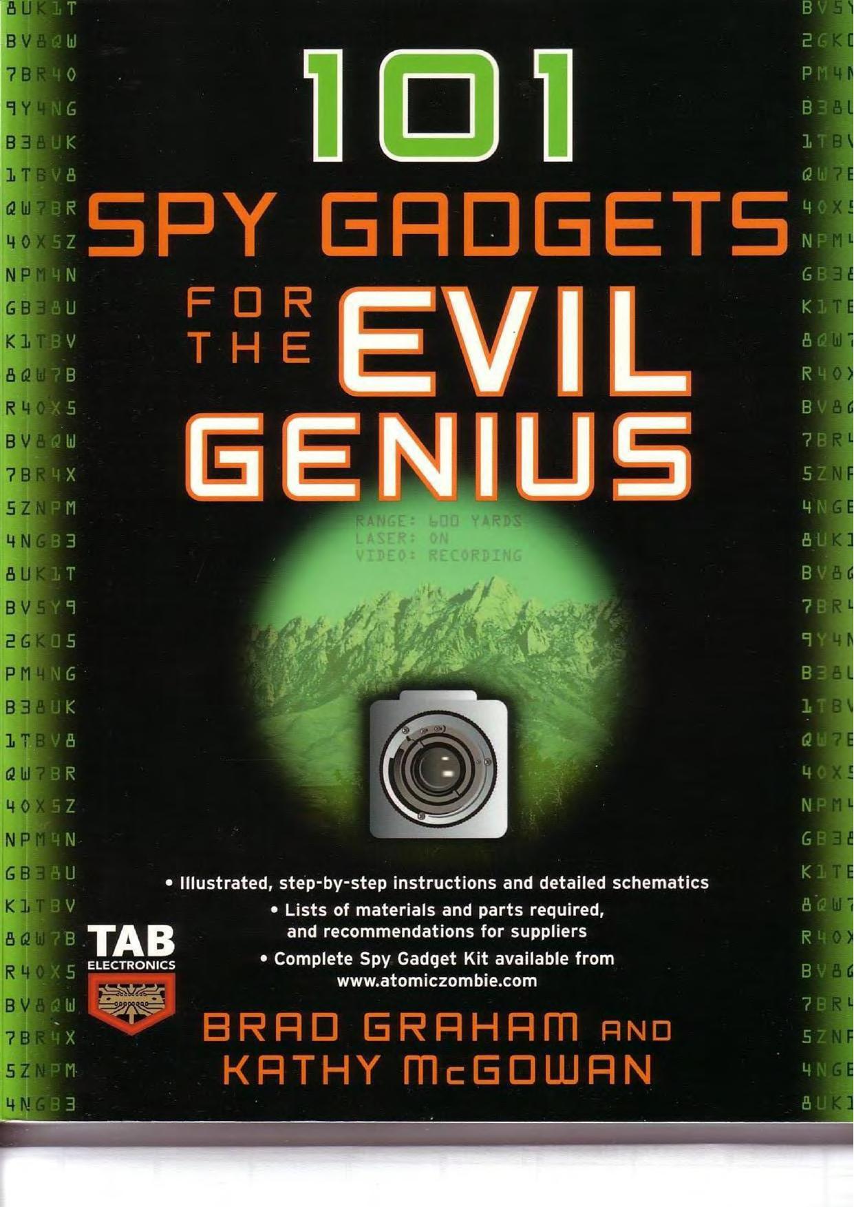 101 Spy Gadgets for the Evil Genius by Brad Graham