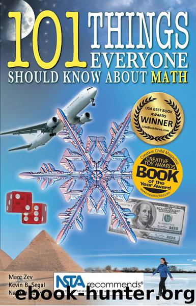 101 Things Everyone Should Know About Math by Marc Zev & Kevin B. Segal & Nathan Levy