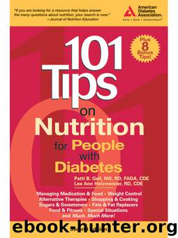 101 Tips on Nutrition for People with Diabetes by Patti B. Geil
