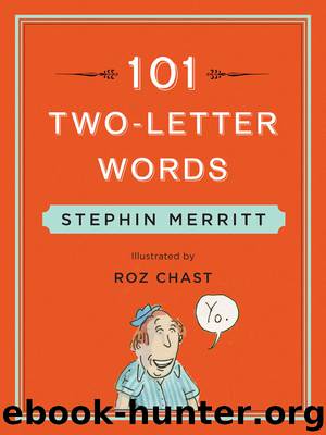 101 Two-Letter Words by Stephin Merritt