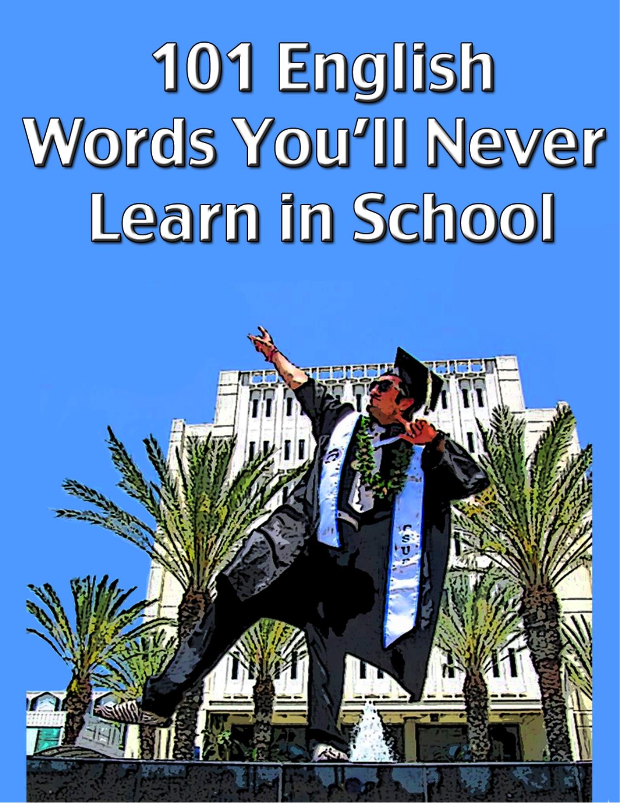 101 Words You'll Never Learn at School by Reallifeenglish.com