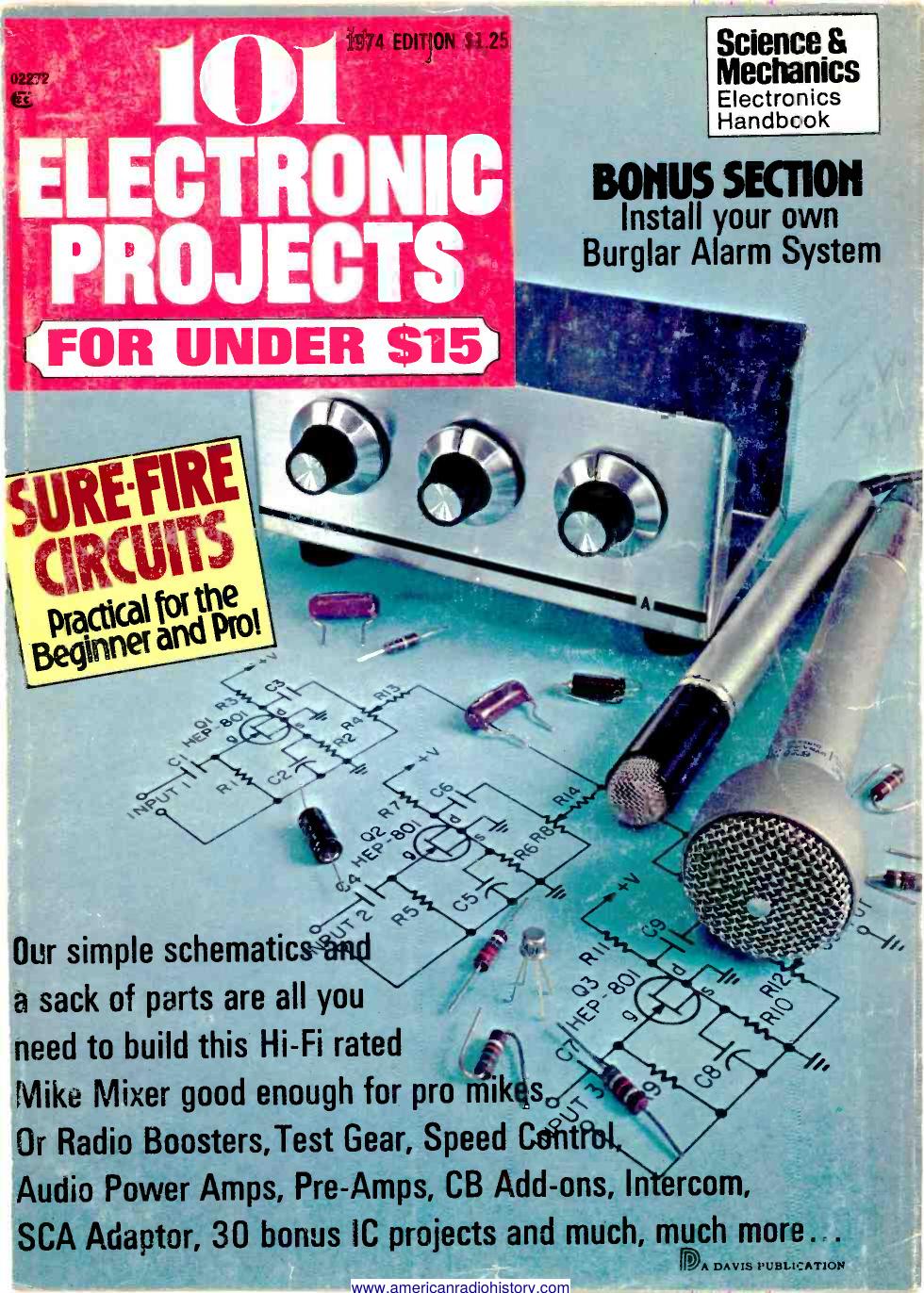 101-Electronics Projects-1974 by Unknown