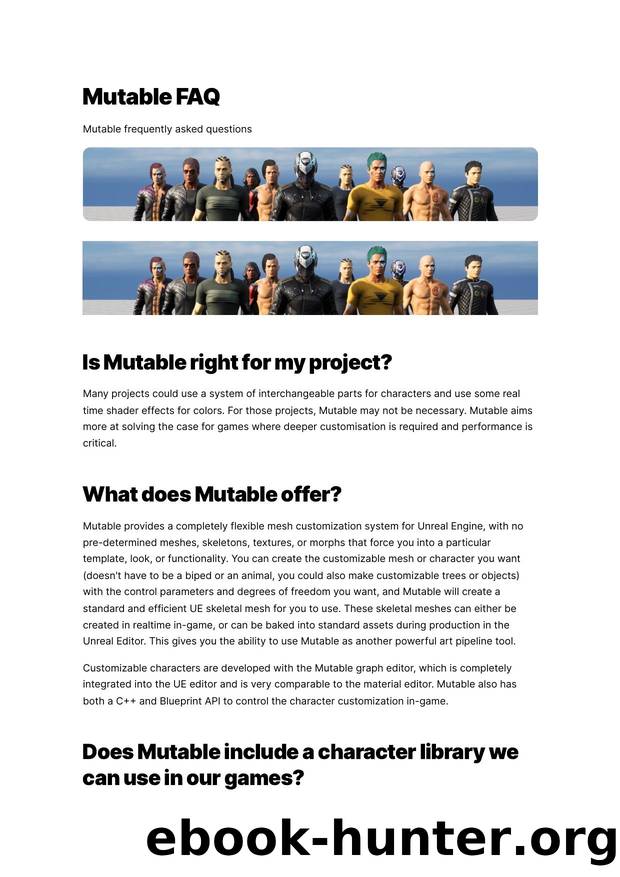 102 Mutable FAQ by Unknown