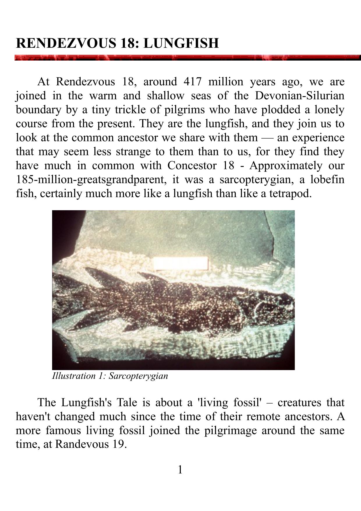 11 - Richard Dawkins - The Ancestor's Tale - Rendezvous 18 by Lungfish