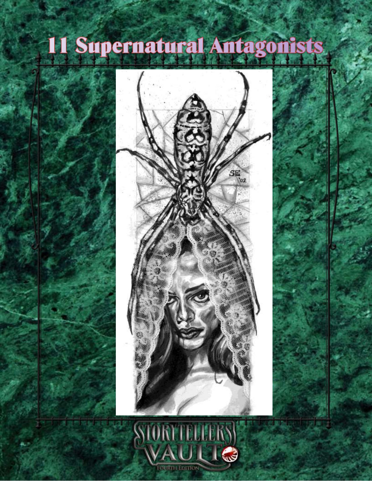 11 Supernatural Antagonists by Unknown