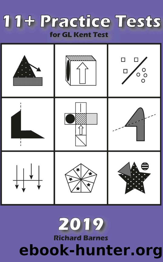 11+ Practice Tests 2019: for GL Kent Test by Richard Barnes