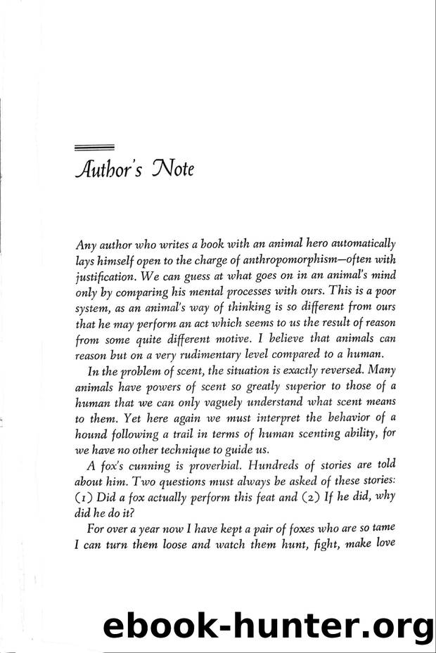 11. Authorâs Note by Unknown
